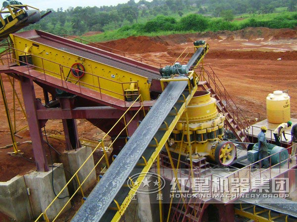 時產150t煤矸石破碎生產線