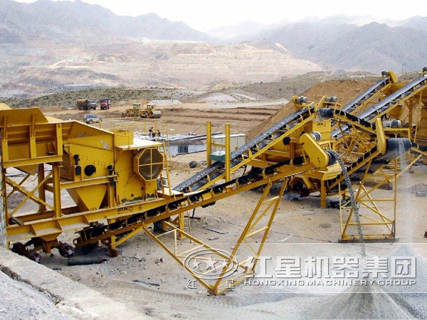 時產150t煤矸石破碎生產線