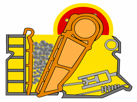 PE、PEX系列顎式破碎機工作原理