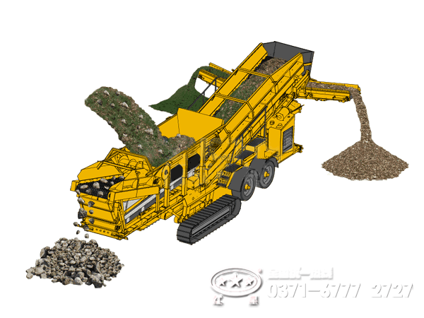 履帶式破碎機優勢