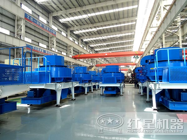 河南時產20方河卵石制砂機報價