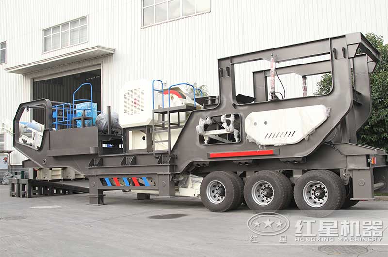 移動砂石破碎機