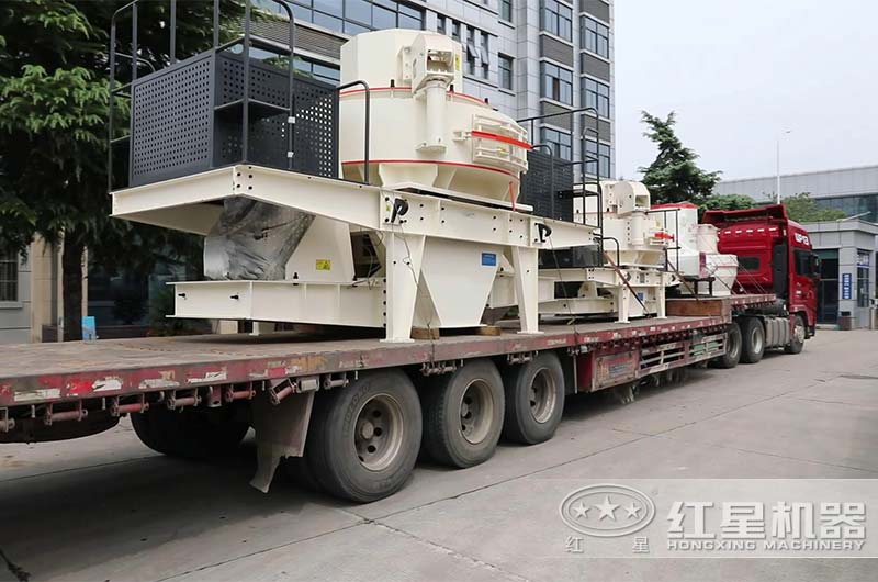 玻璃制沙設備發貨