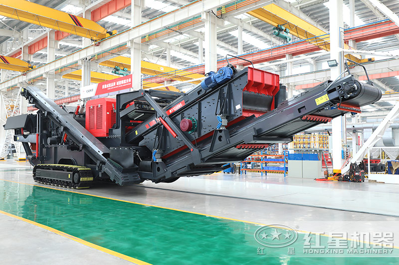 履帶移動制砂機