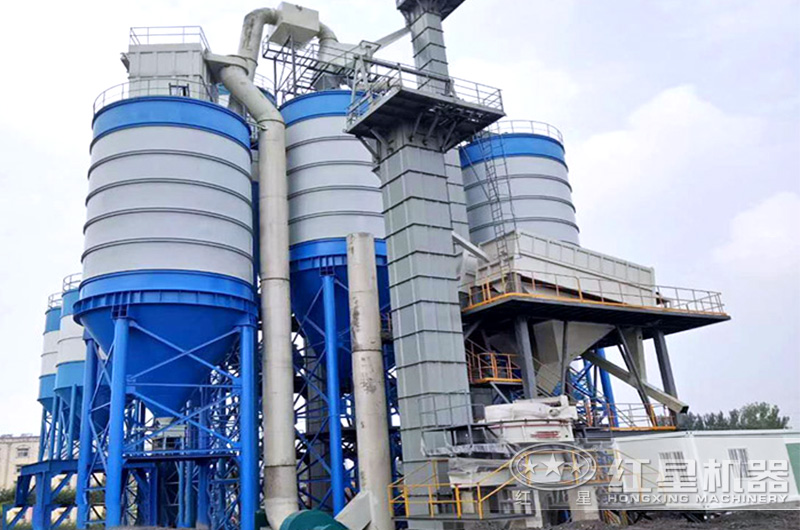 紅星塔樓式制砂機(jī)生產(chǎn)線