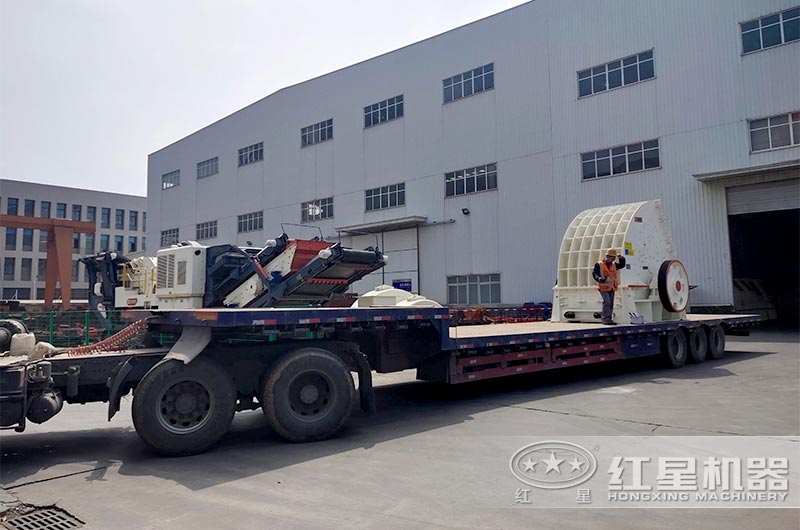 重錘式制砂機設備發貨