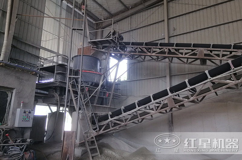 混凝土機制砂加工客戶現場實拍