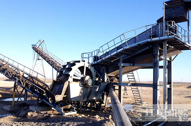 水洗沙生產(chǎn)現(xiàn)場(chǎng)圖片