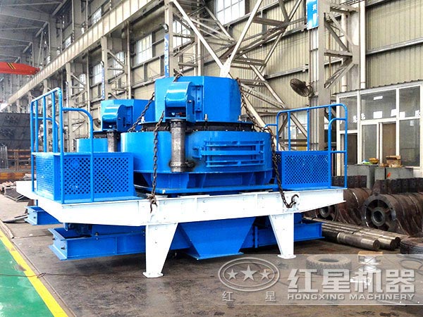 沖擊式制砂機生產車間