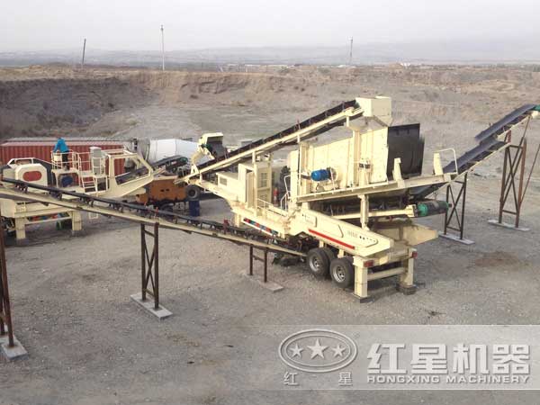 移動破碎站作業現場無粉塵污染