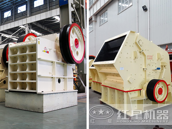 顎破與反擊破搭配的碎石生產線