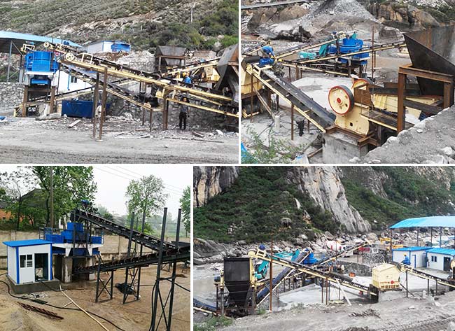 云南某石料加工廠現場圖