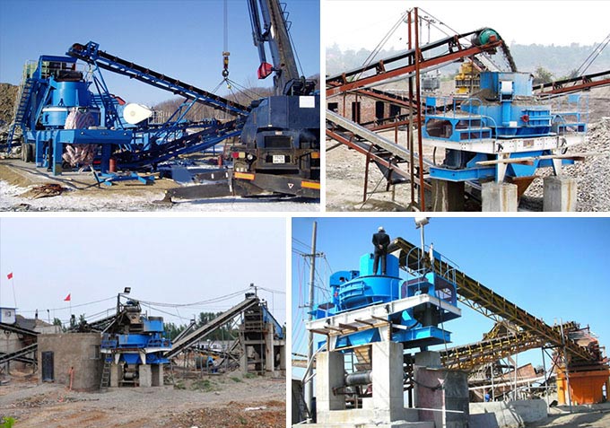 制砂機設備生產(chǎn)現(xiàn)場
