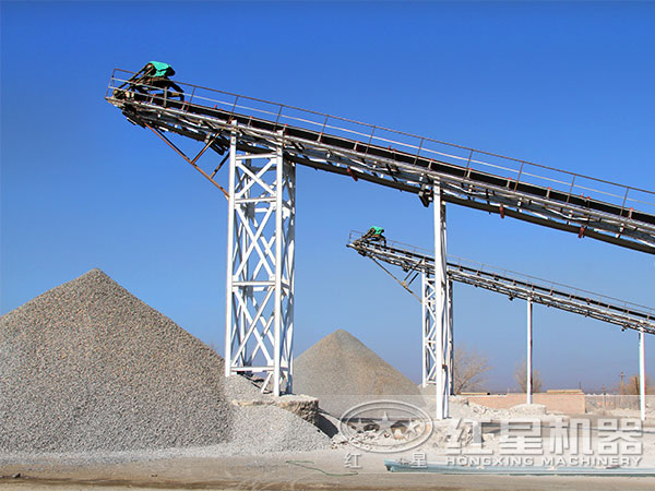 機制砂生產現場