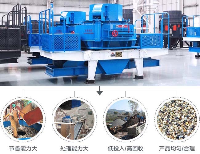 時(shí)產(chǎn)200噸混凝土制砂機(jī)性能優(yōu)勢(shì)