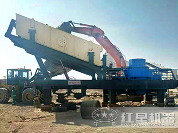 流動破沙機(jī)生產(chǎn)現(xiàn)場圖