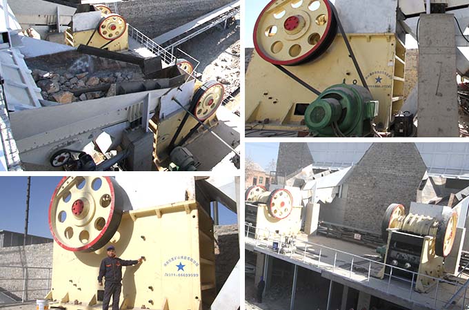 鐵礦石顎式破碎機現場圖合集