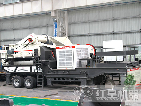 新型車載破石機設備