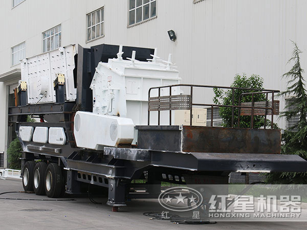 輪胎式電石粉碎機