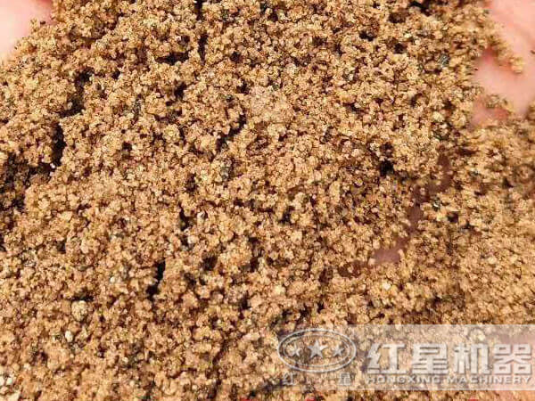 清洗后的山沙品質高