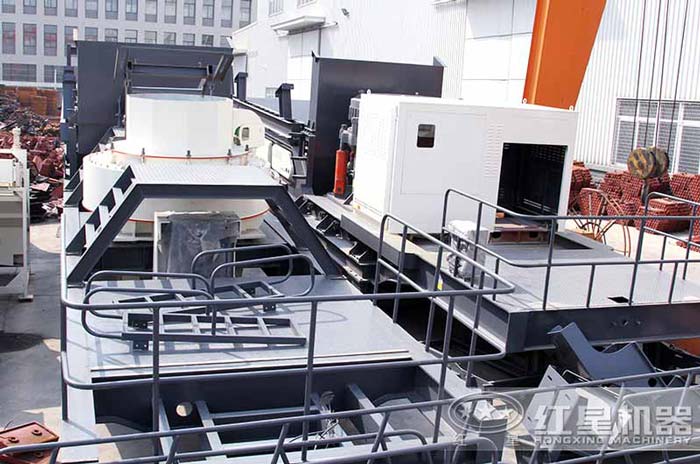 搭配主機、制砂機的移動制砂機