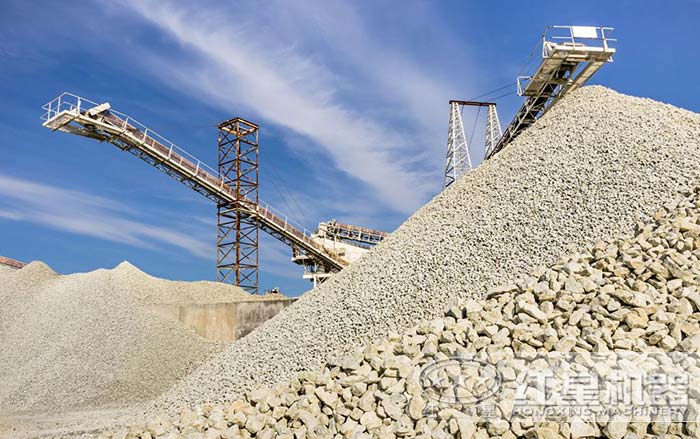 大型破碎企業加工現場