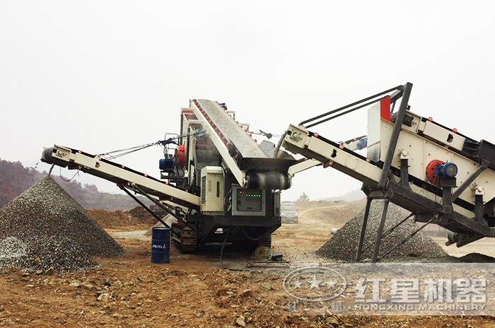 移動碎石機械快速作業-智能操控