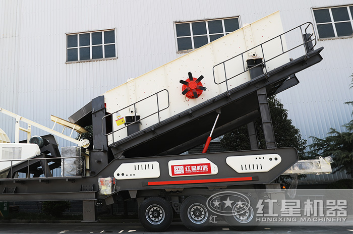 移動式砂石分離機(jī)設(shè)備展示