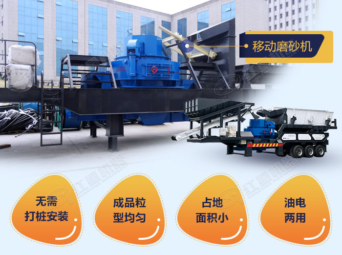 移動磨砂機設備優勢展示