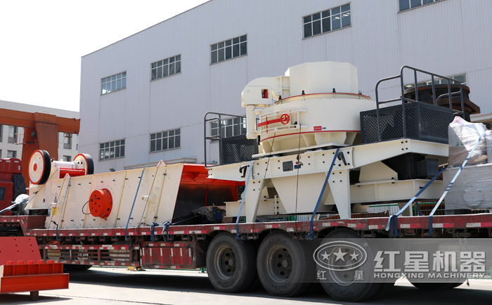 沖擊式破碎機發貨