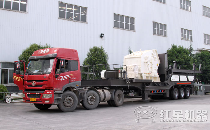 移動破碎站發貨