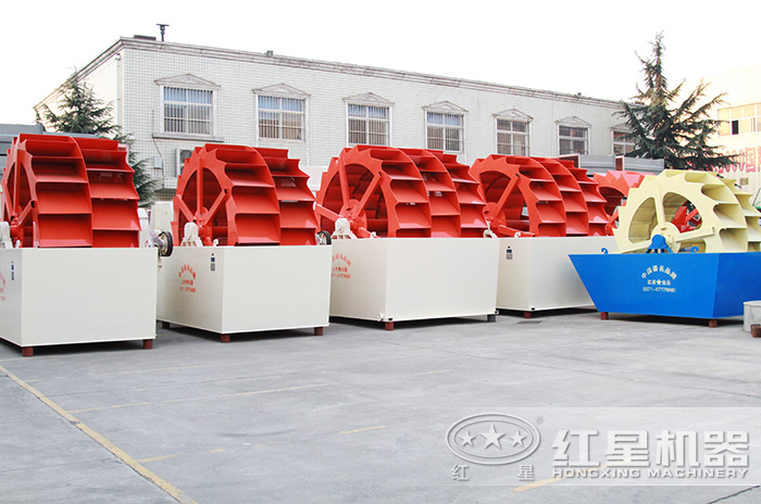 洗石機設備展示