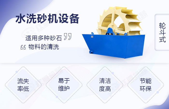 水洗砂機設備優勢圖