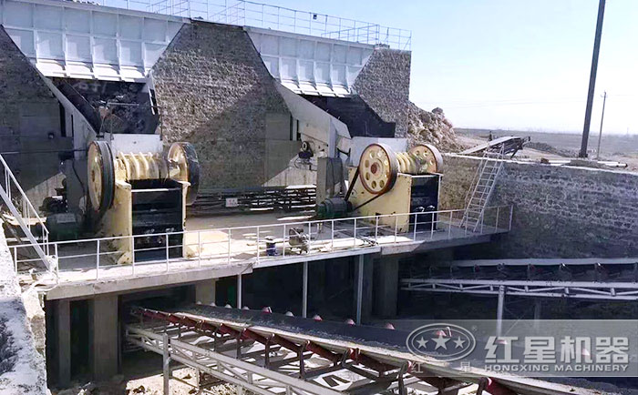 細顎破碎機客戶現場