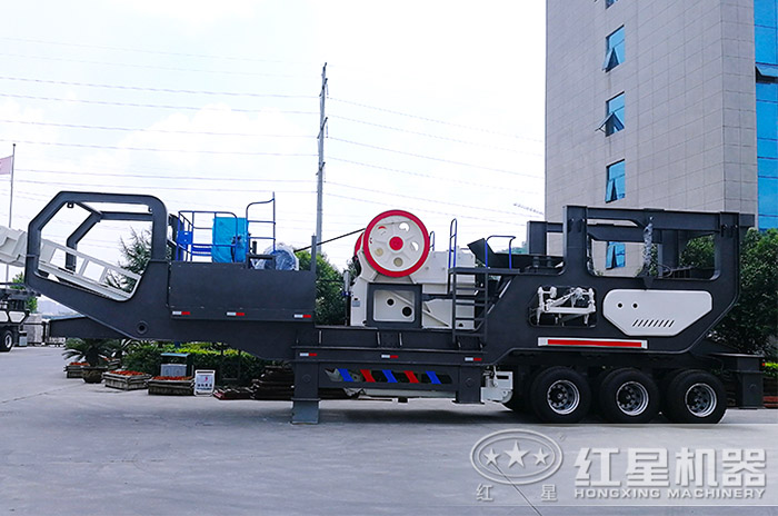 可移動小型石料粉碎機