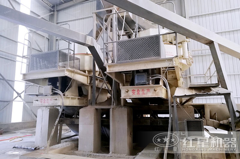 碎沙機客戶現場