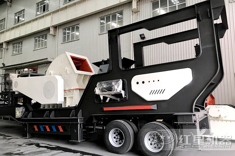 紅星機器移動制砂錘破機專業化生產廠家