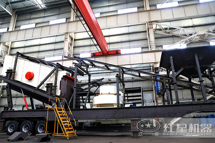 移動制砂機設備展示