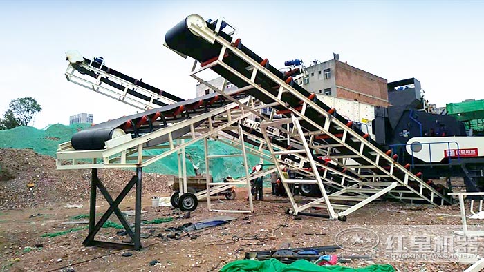 移動式建筑垃圾粉碎機設備的應用