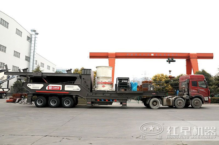 紅星機器移動破碎機生產廠家