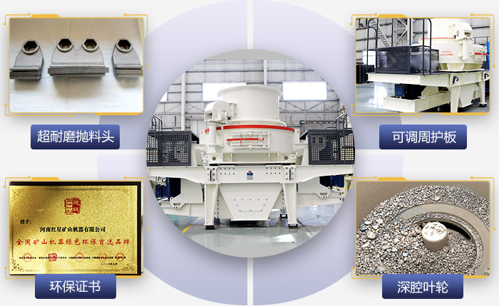 環保型HVI石子整形機