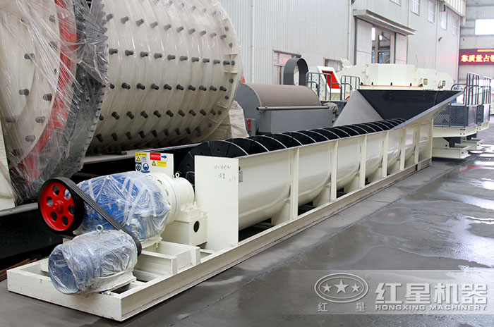 螺旋洗砂機實拍圖