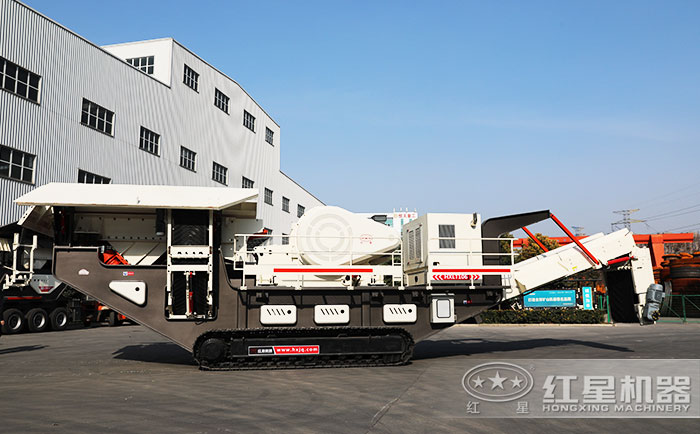移動式破碎設備環保智能可靈活移動
