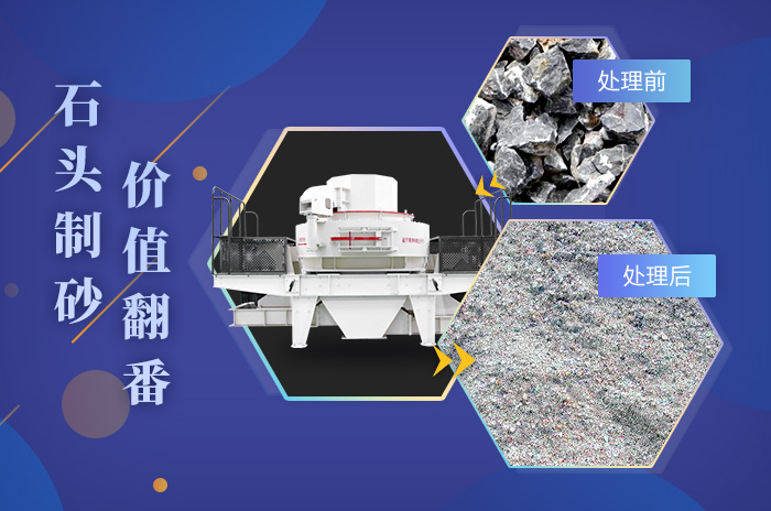 經制砂設備處理前后對比圖