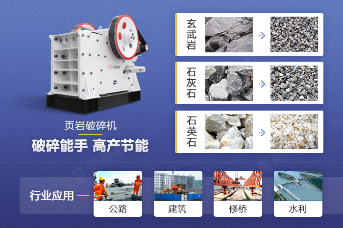 頁巖破碎機應用范圍