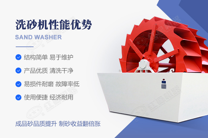 先進優(yōu)惠的大型洗沙機優(yōu)勢圖