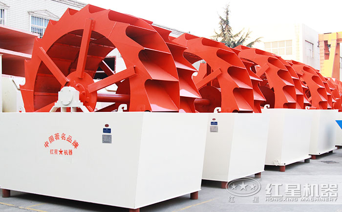 洗砂機廠區設備