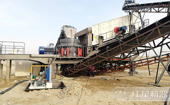 新型石子破碎機現場穩固快速的破碎加工