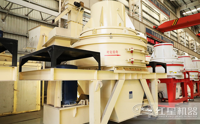 HX制砂機生產車間展示