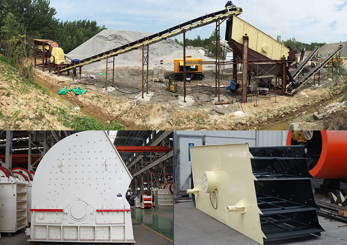 錘式破碎機可一臺設備成生產線